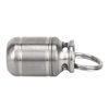 Pill Cases, Portable Alloy Medicine Holder Heat Resistant Waterproof Warehouse Mini Pill Storage Bottle(Small) Pill Container Pill Holder Keychain Small