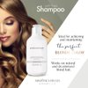 AMAZONICA BELEZA Blonde Purple Shampoo (300ml / 10.1 Oz) |Natural and Bleached Blondes | Repairs, Moisturizes and Nourishes | Neutralizes Brassy Tones In Blonde Hair | Shampoo Matizante para Rubias