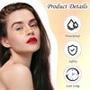 AOZUO 5Sheets Glitter Freckles Face Tattoo, Face Metallic Temporary Tattoo Stickers Eye Gold Freckles Glitter Tattoo Waterproof Makeup Accessories for Women Girls Halloween Rave Dancer Costume Parties