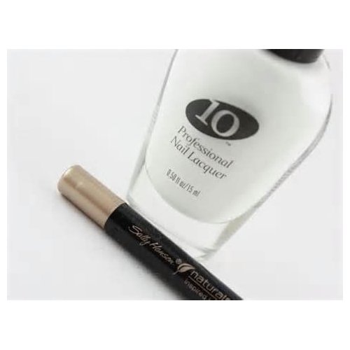 10 Professional Nail Lacquer #405 "Lady in White"