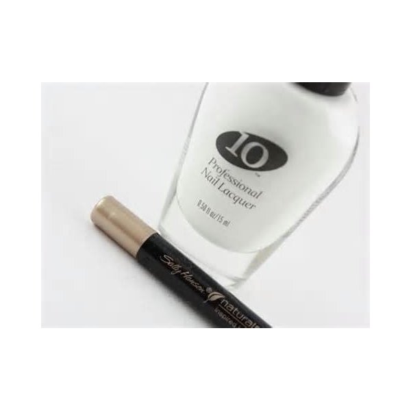 10 Professional Nail Lacquer #405 "Lady in White"