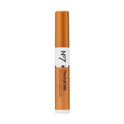 No7 The Full 360 Mascara - Black - Volumizing, Lengthening Mascara for Full, Long Lashes - Clump & Smudge-Free - Up to 24 Hour Wear (7ml)