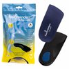 Footminders Casual Orthotic Arch Support Insoles for Dress Slip-On Dress Shoes (Pair) (X-Small: Men 3½ - 5 Women 4½ - 6) - Relief for Foot Pain Due to Flat Feet/Low Arches and Plantar Fasciitis