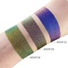 CHARMACY Chameleon Liquid Eyeshadow, Intense Color Shifting, Highly Pigment Multichrome Eyeshadow Liquid Makeup, Long Lasting, Shimmer, Easy To Wear Metallic Eye Makeup, 1.6g (#04)