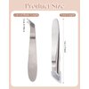 Liobelon 2 Pieces Mini Cuticle Cutter, Professional Cuticle Nippers Cuticle Scissors, Hangnail Clipper Cuticle Trimmer Tweezers, For Finger Toe Dead Skin Remove