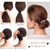 10 Pieces U Shaped Hairpin French Hair Pin Chignon Pin Hair Fork Sticks Celluloid Acetate Tortoise Shell Hair Pin Updo for Women Girls