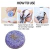 QUAAM 2PCS Shampoo Bar for Gray Hair,Purple Rain Shampoo Bar for Grey Hair,Shampoo And Conditioner Bars For Thinning Hair For Men & Women