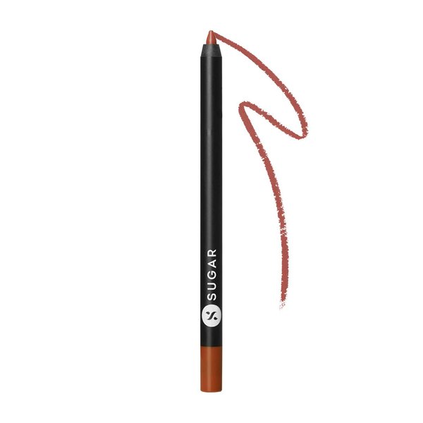SUGAR Cosmetics Lipping On The Edge Lip Liner Pencil, Long Lasting Matte Finish - 02 Wooed By Nude