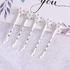 Beaupretty 6pcs Snowflake Hair Clips Snow Bobby Pins Rhinestones Wedding Hair Clips Barrettes Hair Accessories