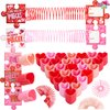 JOYIN 30 Packs Valentine’s Day Party Favors, Multi-Color Heart Coil Springs Toys, Stress Relief Fidget Toys for Kids Classroom Exchange, School Prize and Goodie Bag Stuffers