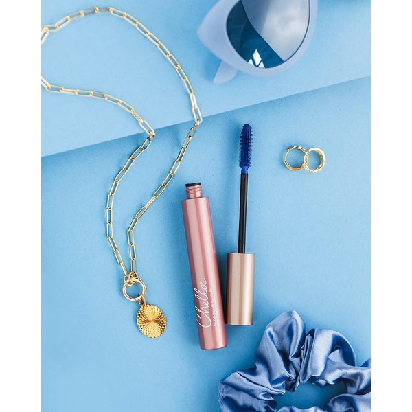 Chella Good Drama Vegan Mascara, 0.33 Fl. Oz (Blue)