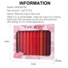 Layhou 12 Colors Matte Lipstick Pen Lip Liner Pencil Set Waterproof Matte Lip Crayon Non-sticky Long-lasting Wear with Built-in Sharpener