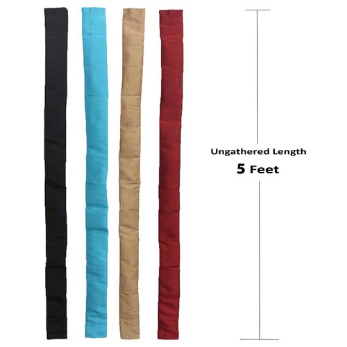 Urbanest 5-Foot Chandelier Chain Cord Cover, Turquoise Faux Silk