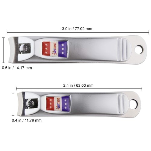 Pana Nail Clippers Best Luxury Nail Clippers, Sharpest & Most User Friendly Stainless Steel Nail Clipper (Both Finger & Toe Nail Clipper)