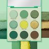 Colourpop Just My Luck Green Eyeshadow Palette - Green & Neutral Eyeshadow Palette with Matte & Metallic Finishes - High-Pigment Eye Makeup with a Long-Wearing Formula (0.3 oz)