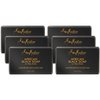 SheaMoisture African Black Soap with Shea Butter, Skin Care, Acne Prone Skin, African Black Soap Face Wash, Shea Moisture Soap, Authentic African Black Soap Bar for Face and Body (6 Pack – 3.5 Oz Ea)