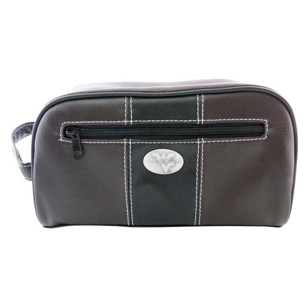 West Virginia Brown Toiletry Bag