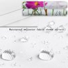 Niidder Shower Curtain, Flower Shower Curtain, Waterproof Bathroom Shower Curtains, -72 "W x 72" L/Shower Curtains for Bathroom,Cloth Shower Curtain with 12 Hooks