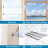 Muzata 20Pack 1/8" Swage Lag Screws Left & Right Cable Railing Hardware Kit Handed Thread for Wood Post T316 Stainless Steel Stair Deck WoodBudget System 10 Pairs CK17