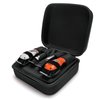 ZIBARBER Barber Carrying Case,Barber Case, Stylist Tool Box Professional Salon Hair Cutting Grooming Kit Storage Organizer for Clippers, Scissors, Barber Supplies (Small)