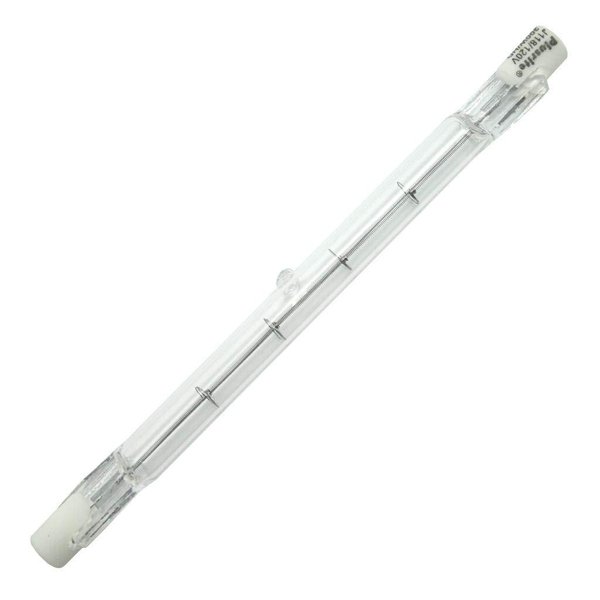 Plusrite 3357 - 300 Watt Halogen Light Bulb - T3 - R7s Base - Clear - 2,000 Life Hours - 5,950 Lumens - 120 Volt