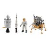 Vokodo Space Toys Station Building Kit in 4 Moon Capsules Kids 3D Puzzle with Astronaut Rocket Pod and Lunar Lander Science NASA Shuttle Exploration STEM Education Easter Great Gift Children Boy Girl