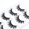 Aillen False Eye Lashes, 100% Handmade Wispy Mink Lashes Fluffy Eye Lashes Natural Look 6D Volume Fake Eyelashes Pack,Eye Lashes for Every Type of Face, 6D/01