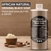 HERBOGANIC African Black Soap Liquid, Natural Liquid Soap From Ghana, Face & Body Wash Supports Moisturizing,Dry Skin, Scars and Dark Spots (8 fl oz)…