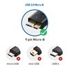 Cable Matters Short Micro USB 3.0 Cable 3 ft (External Hard Drive Cable, USB to USB Micro B Cable) in Black, Compatible with Seagate, LaCie, Toshiba, Samsung, Western Digital/WD External Hard Drive