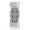 Leviton E5325-MW Decora Edge 15 Amp Tamper-Resistant Duplex Wall Outlet, 10-Pack - White
