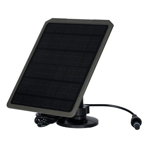 GardePro SP350 Solar Panel with Rechargeable Battery, 12V/1A, 9V/1.3A, 6V/2A, Plug 5.5x2.1mm/4.0x1.7mm for GardePro Trail Cameras E5, E5S, E6, E7, E8, E9, X50, X50MB, A3, A3S, A5, A5WF
