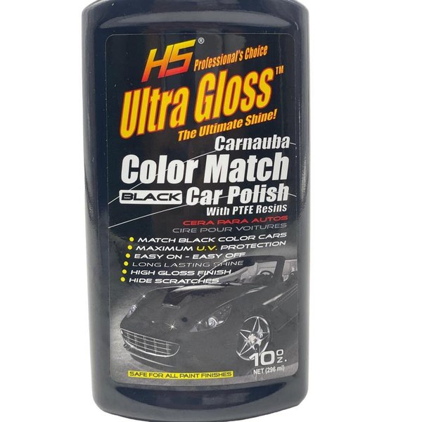 UCS It Just Works! UltraGloss Carnauba Black Color Match Car Polish with PTFE Results. The Professional Choice. 10 oz. (10 Oz)