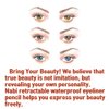 Generic 12 Colors Retractable Waterproof Eyeliner Set, Roll It Up Auto Eye Liner Pencil, Deep and Rich in Color, Long Lasting Fade Resistant
