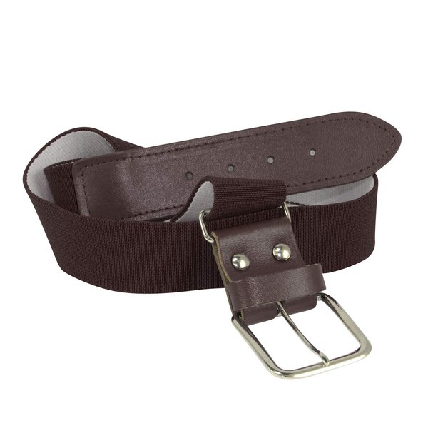 TCK Softball Baseball Belt (Adult, Brown)