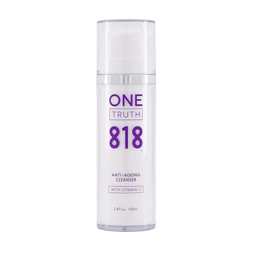 One Truth 818 Anti-Aging Cleanser | Brightening with Vitamin C & Antioxidants | Gentle, Non-irritating Organic Face Wash
