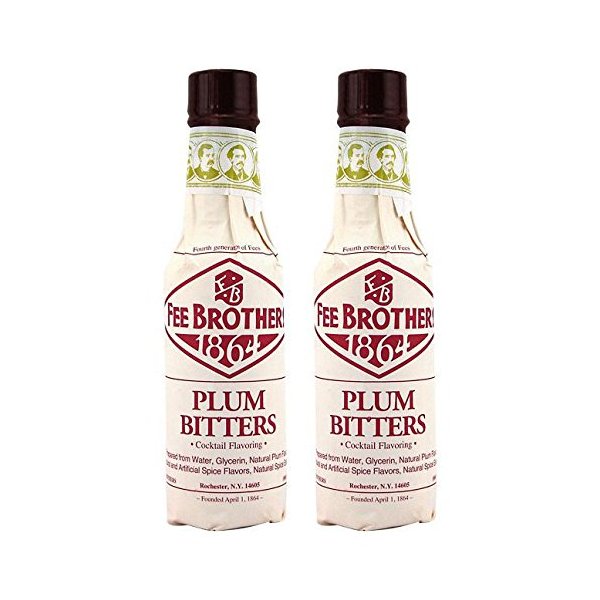 Fee Brothers Plum Cocktail Bitters - 5 oz - 2 Pack