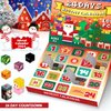GraceDuck Advent Calendar 2024-24 Surprises, Magnetic Blocks Advent Calendar, Including 100PCS Magnetic Blocks Surprises, Magnetic Building Toys for Boys & Girls Ages 3-4 4-5 6-8