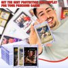 10 Pack Magnetic Card Holder, 35pt One Touch Card Holder for Trading Cards, U-V Protection Magnetic Card Case for Baseball Cards, Card Protectors Hard Plastic, Display Case for Game Cards
