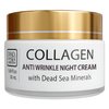 Dead Sea Collection Anti-Wrinkle Night Cream for Face with Collagen and Sea Minerals - Nourishing and Moisturizer Face Cream (1.69 fl.oz)
