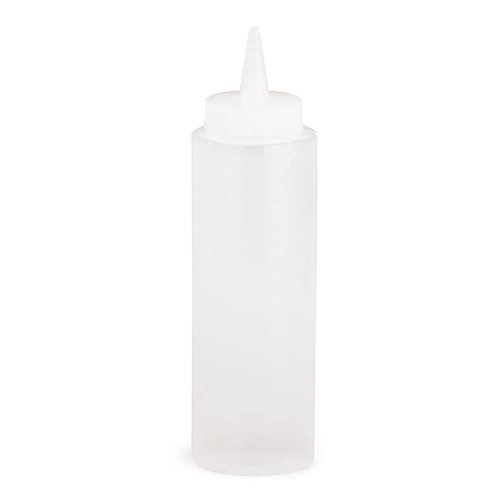 TableCraft 108C 8 Oz. Standard Cone Tip Natural Squeeze Dispenser