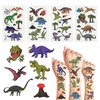 24 Sheets Dinosaur Temporary Tattoos, Birthday Decorations Dinosaur Party Favors