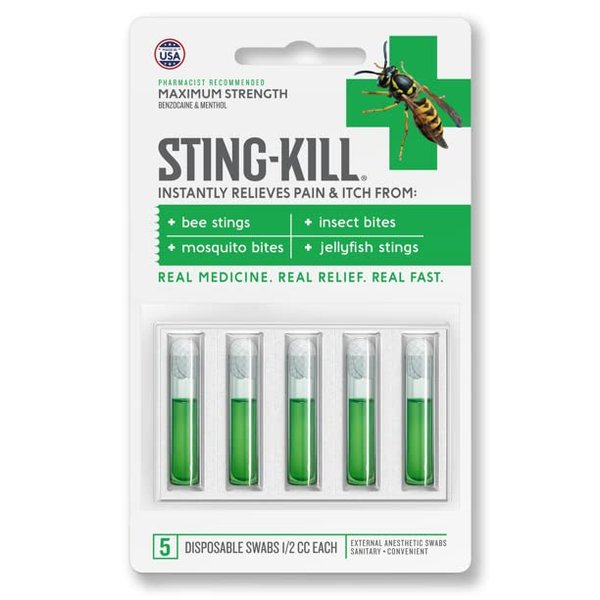 Sting-Kill Swabs - 5 [Health and Beauty]