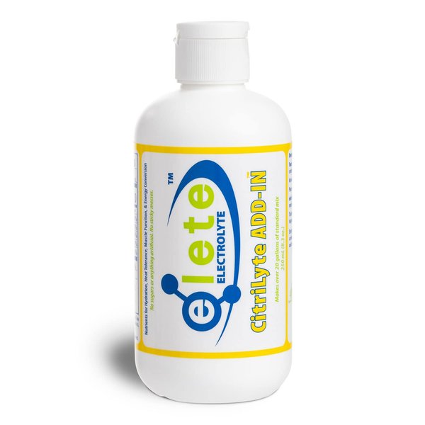 elete CitriLyte Electrolyte Add-in Hydration Drops | Sodium, Magnesium, Potassium | Slight Lemon Flavor, All Natural | Leg and Muscle Cramp Relief | Transform Any Drink into a Sports Drink, 8.3 oz