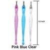 LUXXII (3 Pack) Color Practical Nail Art Tools Pedicure Cuticle Trimmer Remover Pusher Dead Skin Callus Removal Fork