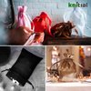 Knitial 6" x 9" Rose Gold Satin Gift Bags, Jewelry Bags, Wedding Favor Drawstring Bags Baby Shower Christmas Gift Bags 50 per Pack