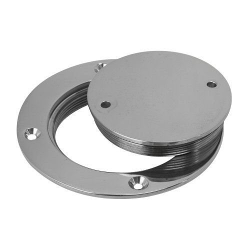 MarineNow Stainless Steel Marine Boat Inspection Hatch Deck Plate 316 (3")