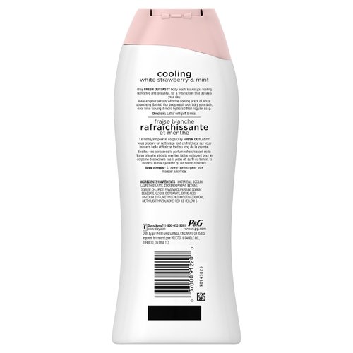 Olay Fresh Outlast Body Wash - Cooling White Strawberry & Mint - 13.5 oz