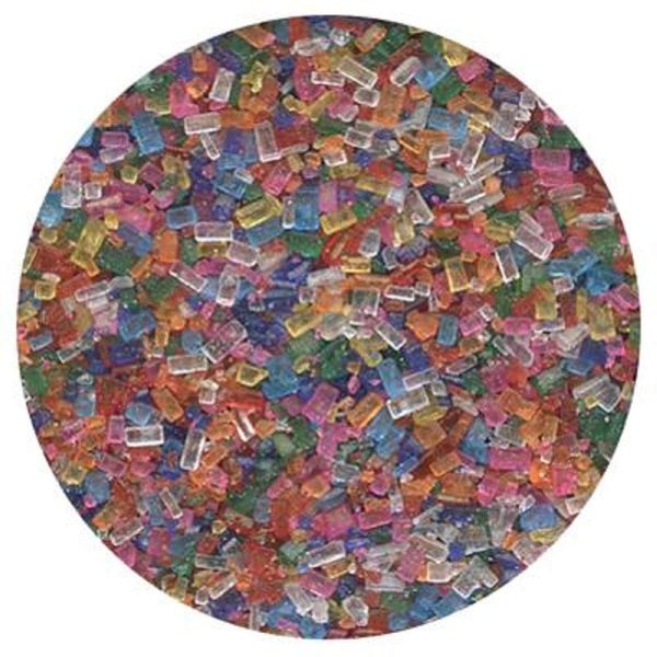 Confectionery House Rainbow Mix Coarse Sugar Crystals 4 Oz. by Confectionery House