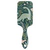 Hair Brush paddle comb Dinosaurs And Tropical Leaves for Thick Hair & Anti Static Detangling