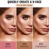 16 Colors Contour Palette Make up - Blush Highlighters Bronzer Powder All in one Makeup Palettes Contour Kit - Face Cosmetics Gifts for Women Beauty for Festivals